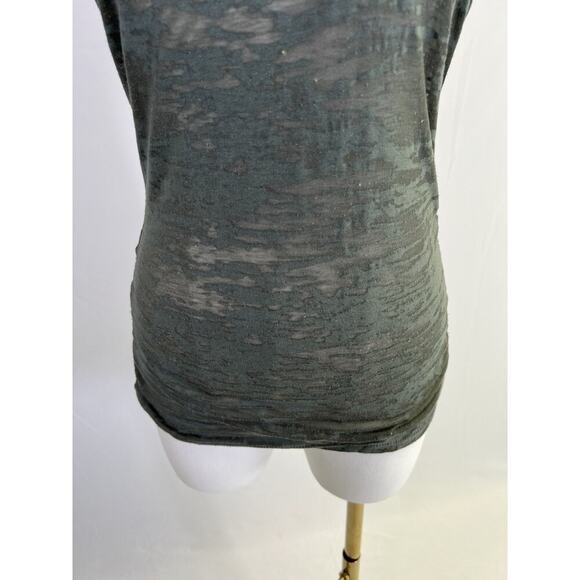 VTG Y2K e.vil Women’s T Shirt Rock Boho Goth Festival Size S Gray - Picture 3 of 14